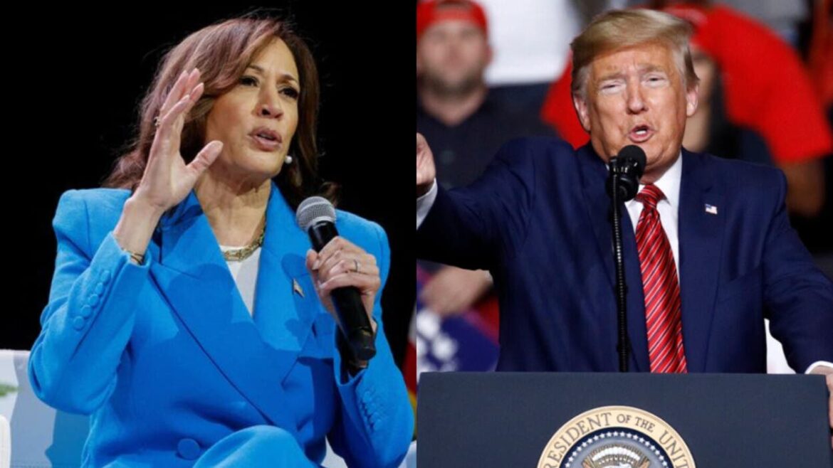 Donald Trump dispuesto a debatir varias veces con Kamala Harris