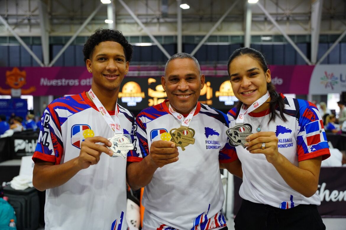 RD gana un oro y dos plata en Copa Mundial Pickleball