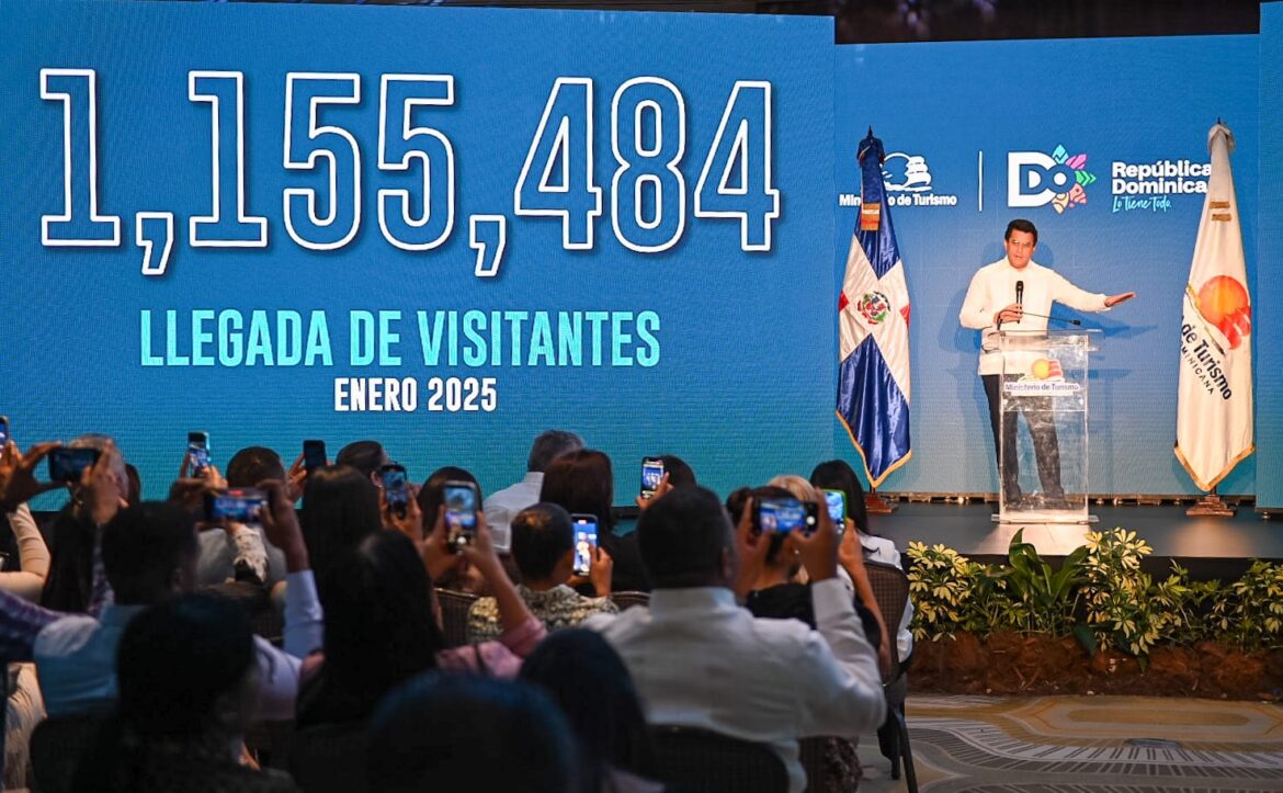 Turismo dice este año arranca con buen pie con la llegada de 1,155,484 visitantes