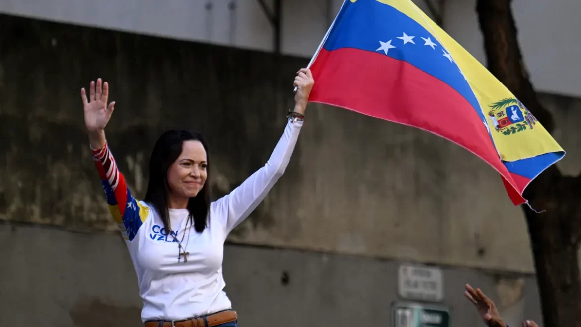 Denuncian la detención de María Corina Machado en Caracas tras su regreso a la política Denuncian la detención de María Corina Machado en Caracas tras su regreso a la política